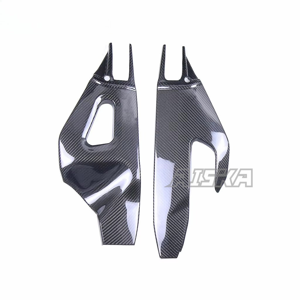 AISKA 3K 3*3 Twill Weave Carbon Fiber Motorcycle Accessories Rocker Arm Cover Fairing for Aprilia RSV4 2021+