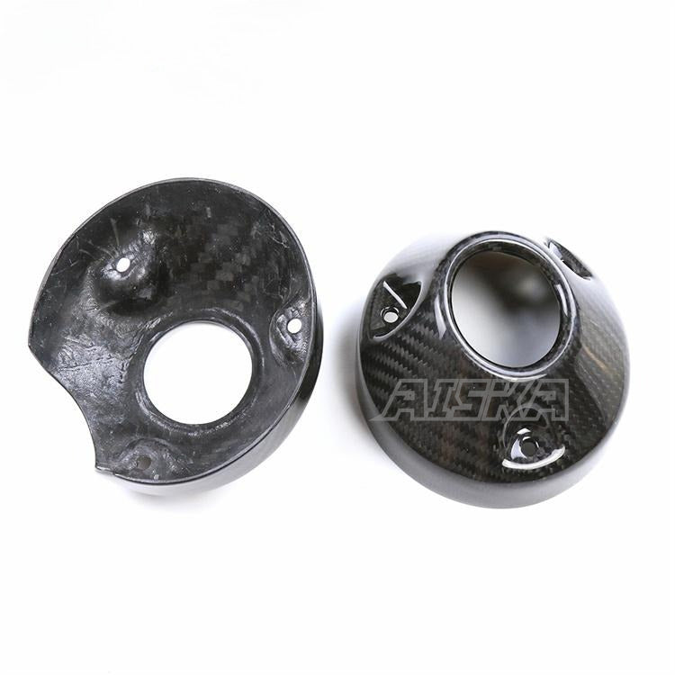 AISKA 3K Pure Carbon Fiber Motorcycle Accessories  Exhaust Tips Tail Section Cover for Harley Sportster S 1250 Fairing
