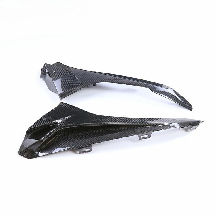 AISKA Twill Wave Dry Carbon Motorcycle Upper Side Fairings Panels Side Covers Cowlings for BMW S1000RR 2015-2018