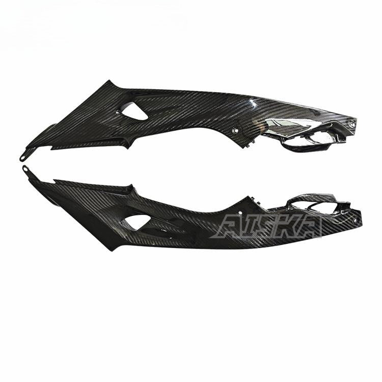 AISKA Twill Wave Dry Carbon Fiber Motorcycle Fuel Tank Side Plate Panel Fairing Kit for BMW S1000RR 2015-2018