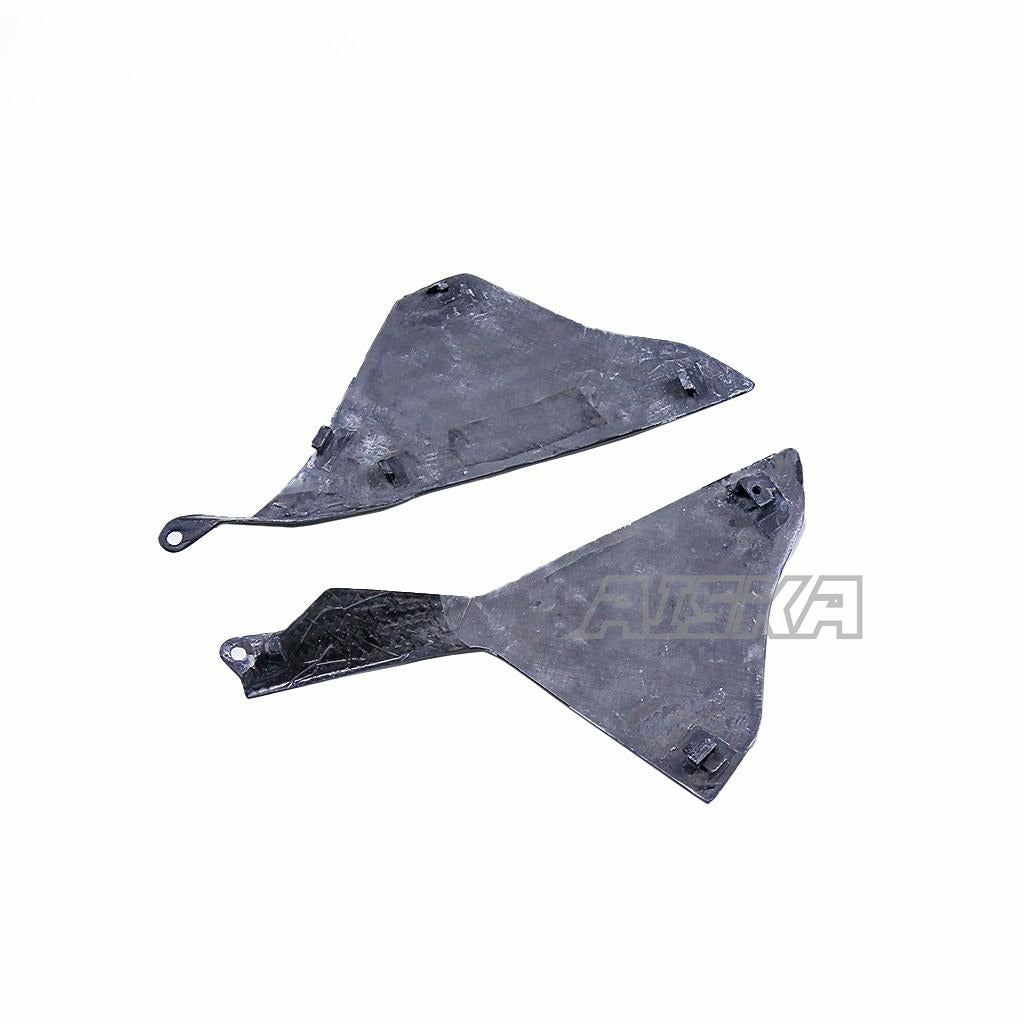 AISKA 100% Full Dry Carbon Fiber Parts Motorcycle Small Side Panels for Yamaha YZF R1 R1M 2015-2019