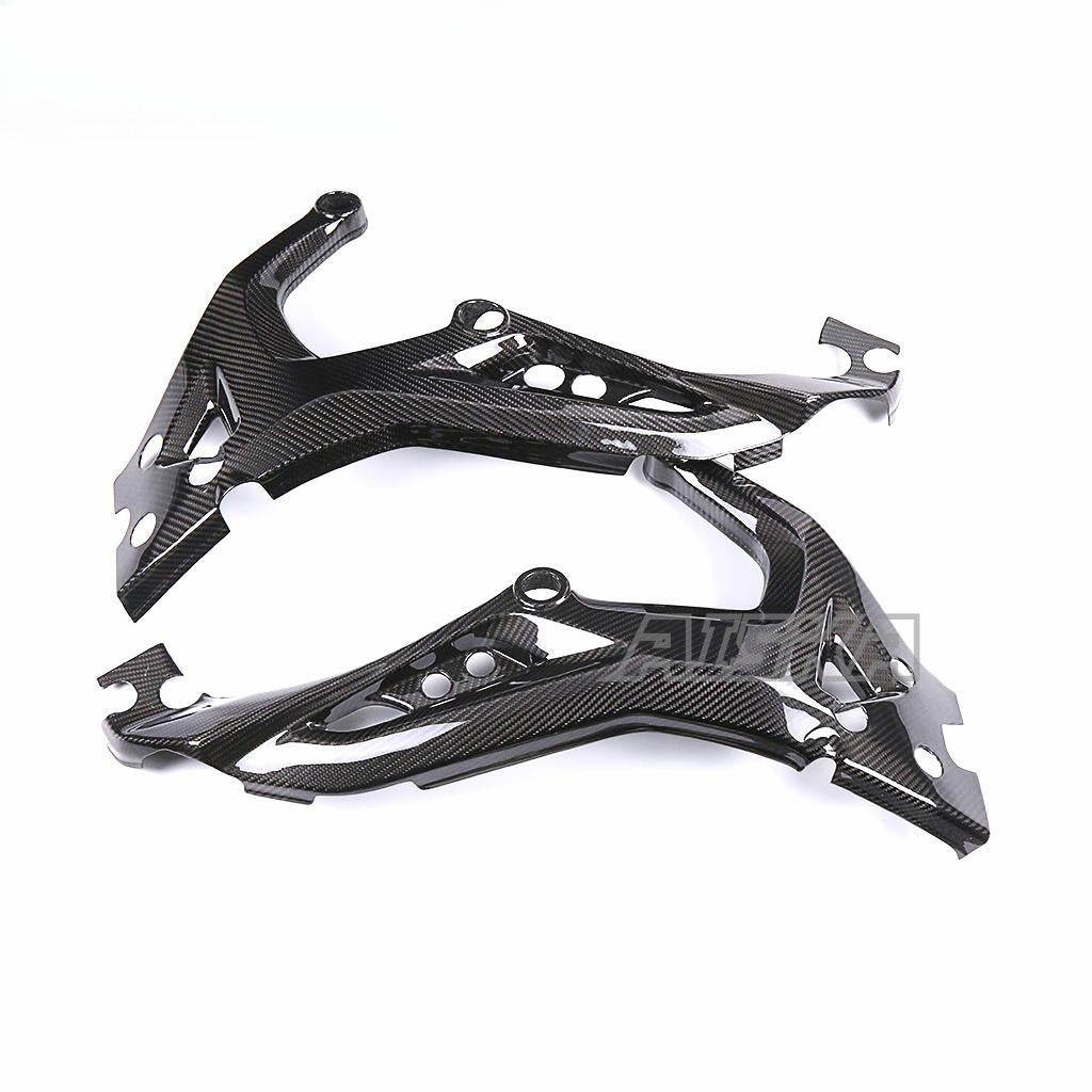 AISKA 100% 3K Pure Carbon Fiber Motorcycle Frame Cover Protectors for Yamaha MT09 FZ09 2017-2020