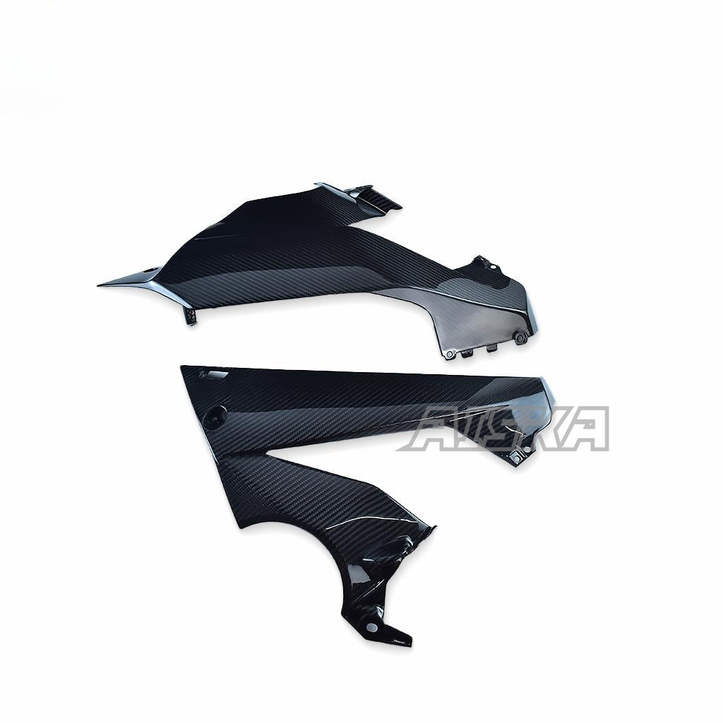 AISKA Motorcycle 3K Dry Carbon Fiber Engine Spoiler Lower Fairing Body Frame Panel Belly Pan for Honda CB650R CBR650R 2019+