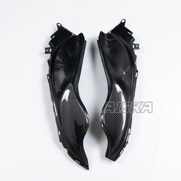 AISKA 100% 3K Carbon Fiber Motorcycle Front Long Dash Side Panel Set for Suzuki GSX1300 R Hayabusa Gen2 2008-2020
