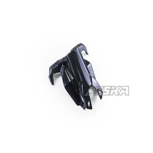 AISKA 3K Dry Carbon Fiber Motorcycle Rear Fender Eliminator License Plate Signal Holder Bracket for Kawasaki Ninja 400 2018-2024