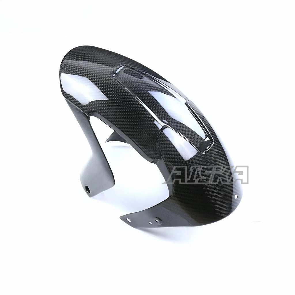AISKA 100% 3K Carbon Fiber Racing Wheel Mudguard Motorcycle Accessories Front Fender for Aprilia RSV4 Tuono V4  2021-2024
