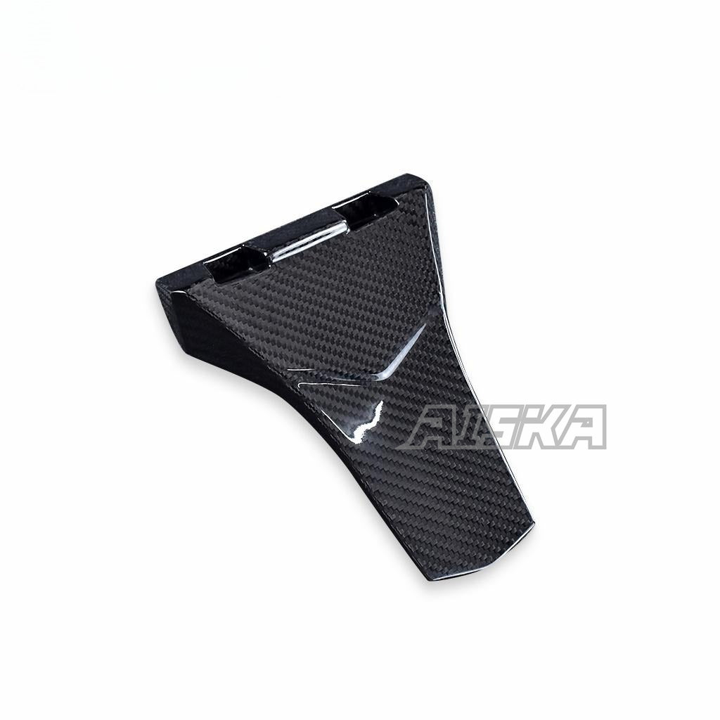 AISKA Motorcycle Carbon Lower Front Fairing Kits Full Carbon Fiber Front Fender Bracket Cover for Yamaha R3 2022 2023 2024