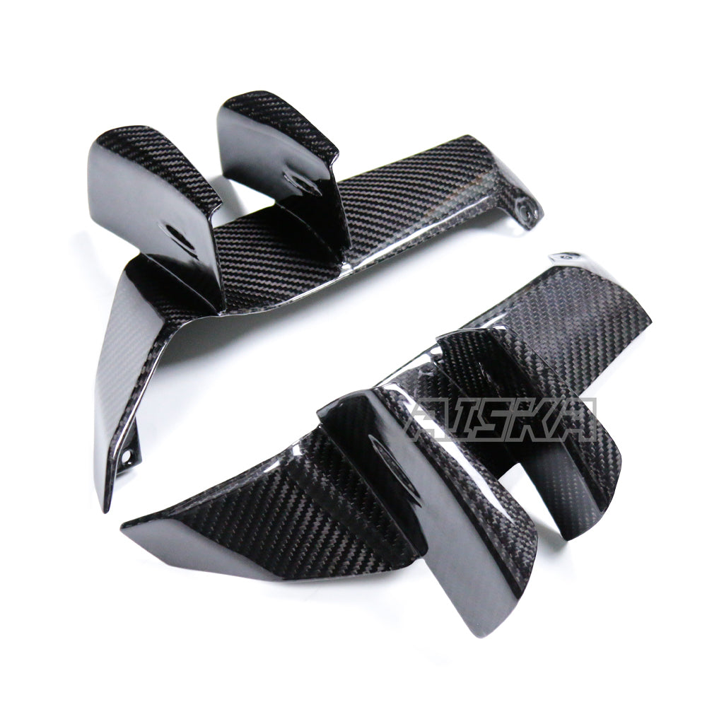 AISKA 100% 3K Dry Carbon Fiber Motorcycle Radiator Guard Side Covers for Yamaha MT09 FZ09 2024-2025