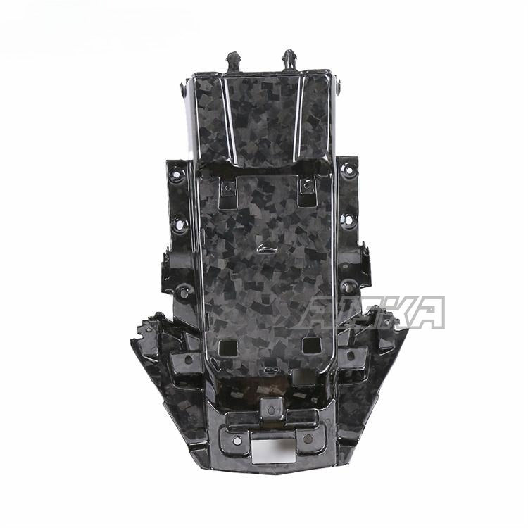 AISKA Clear UV-Protection Coat Motorcycle Carbon Fiber Seat Bracket Under Tray Under Fairing for BMW S1000RR 2019-2025