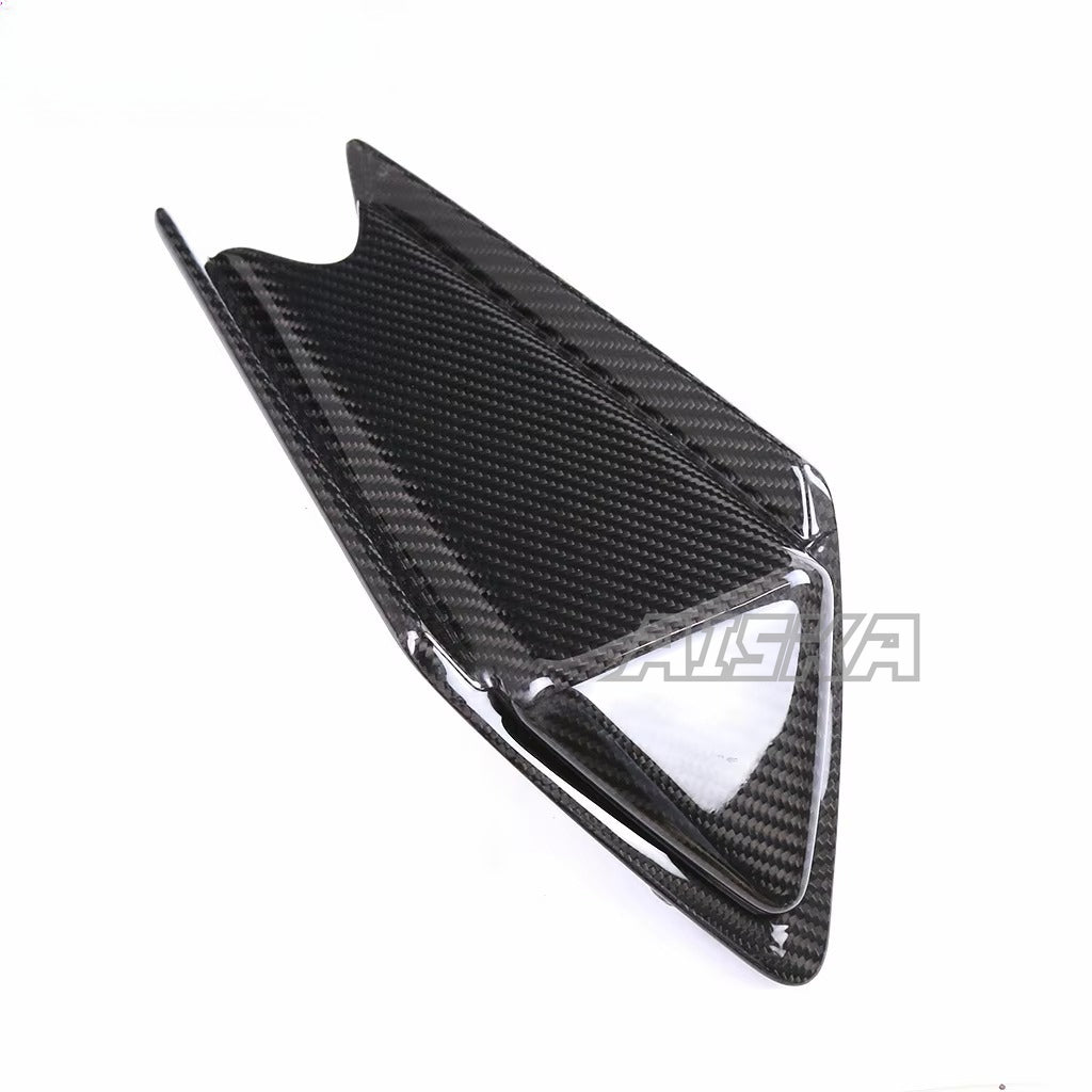 AISKA 100% 3K Pure All Dry Carbon Fiber Motorcycle Fairing Body Accessories Rear Seat Cover Tail Cover for Aprilia RSV4 Tuono V4 2021+