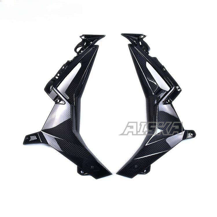 AISKA 100% 3K Twill Weave Motorcycle Carbon Fiber Inner Side Fairings for BMW S1000R 2021-2024