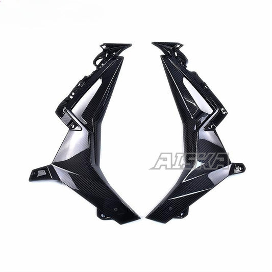 AISKA 100% 3K Twill Weave Motorcycle Carbon Fiber Inner Side Fairings for BMW S1000R 2021-2024