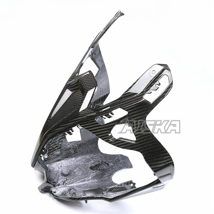 AISKA 100% Dry Carbon Fiber Motorcycle Front Headlight Fairing Cover for BMW R1250RS R 1250 RS 2021-2023