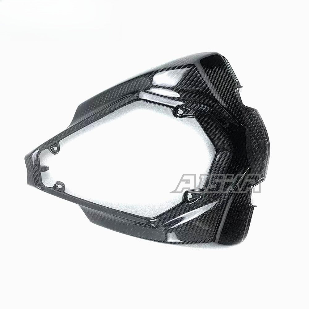 AISKA 3K Dry Carbon Fiber Motorcycle Accessories Rear Upper Tail Seat Cover Cowl Fairing for Kawasaki ZX10R ZX-10R 2016-2020