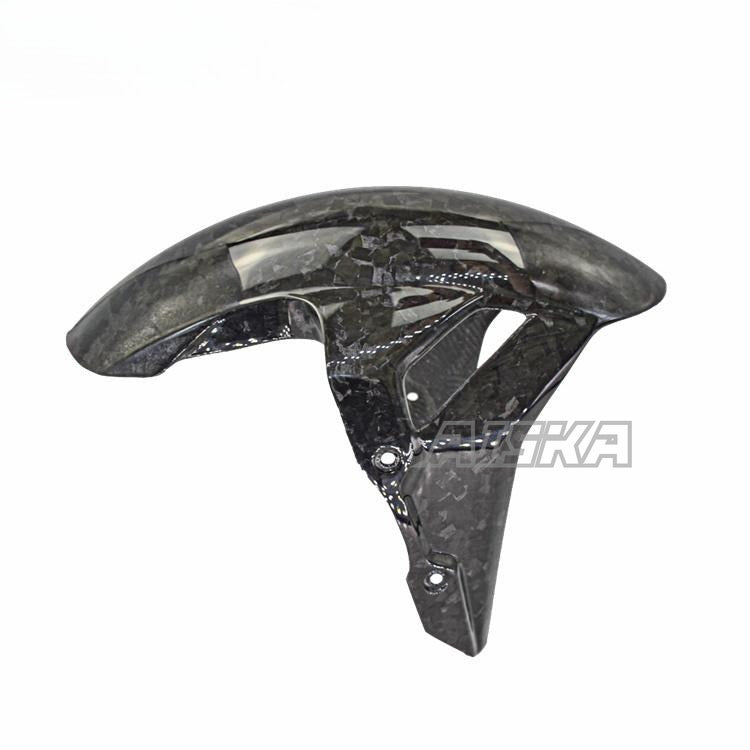 AISKA 3K Pure Carbon Fiber Motorcycle Front Fender Hugger Mudguard for BMW S1000RR 2019-2025
