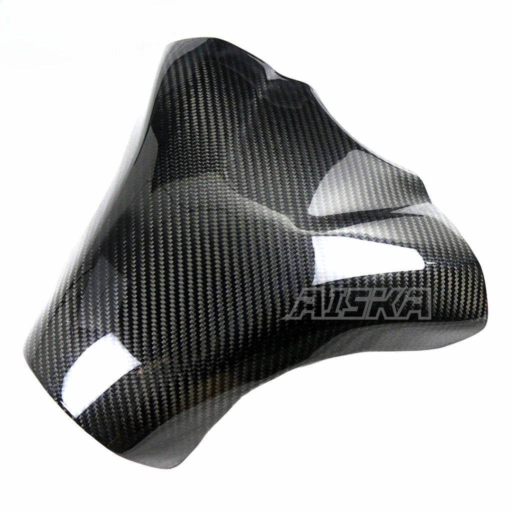 AISKA 100% 3K Dry Carbon Fiber Motorcycle  Accessories Fuel tank Cover Fairing for Suzuki GSXR1000 2017+