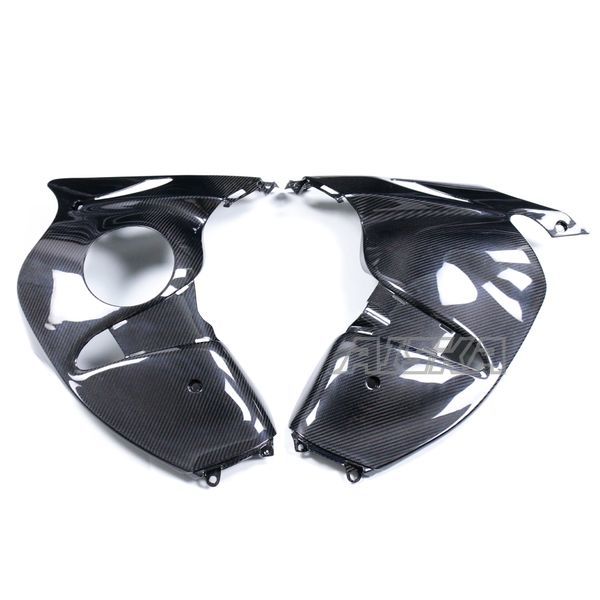 AISKA 100% 3K Carbon Fiber Motorcycle Left Right Side Panels Fairing for Suzuki GSX1300 R Hayabusa Gen2 2008-2020
