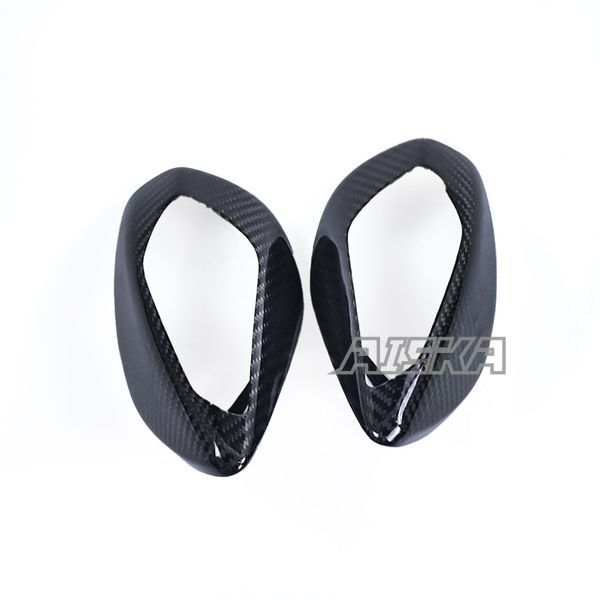 Motorcycle Modified Spare Parts Mirror Cover  for DUCATI PANIGALE V4 CARBON FIBER 2018-2021