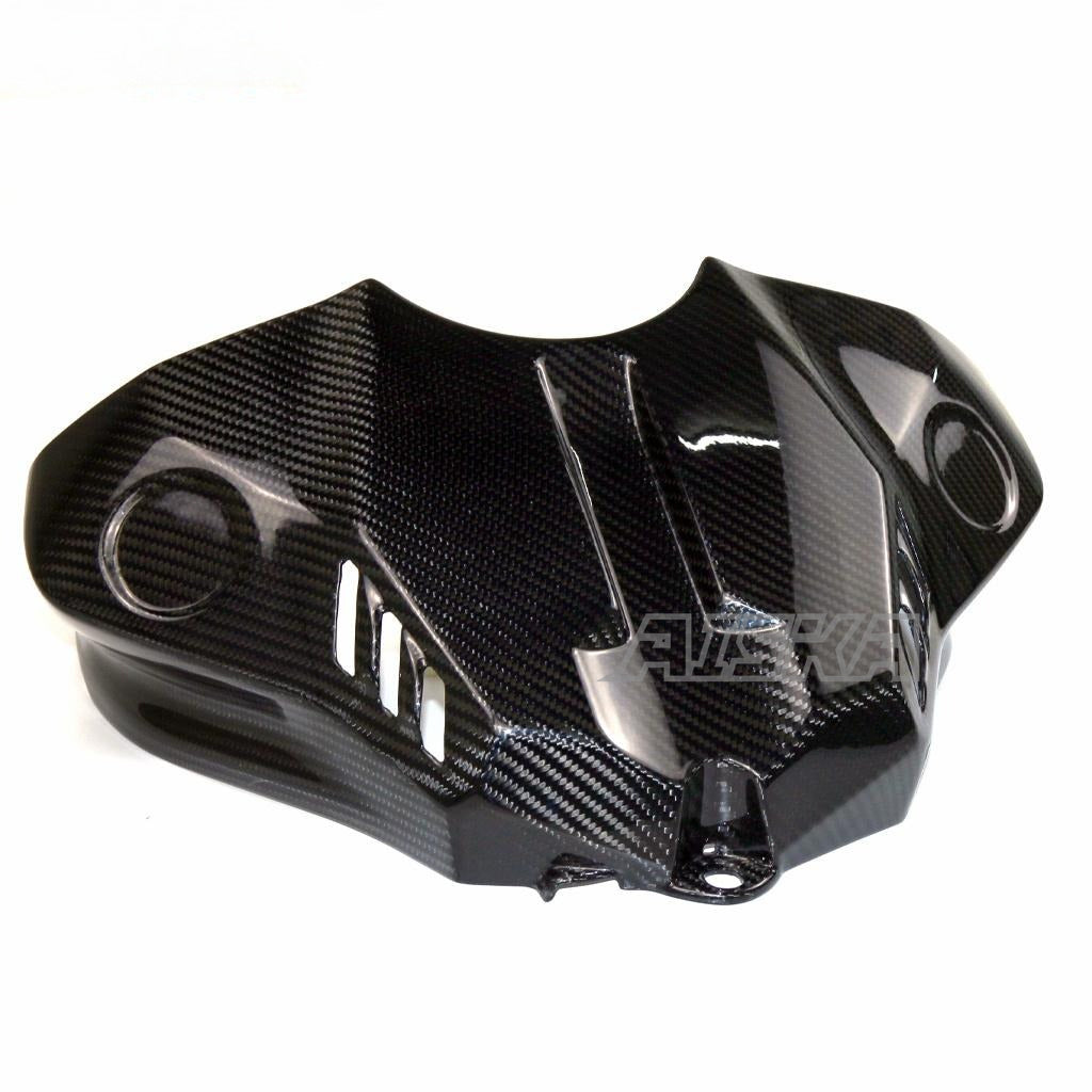 AISKA Twill Weave Dry Carbon Fiber Motorcycle Airbox Fuel Gas Tank Cover Fairing for Yamaha YZF R1 R1M 2015-2019