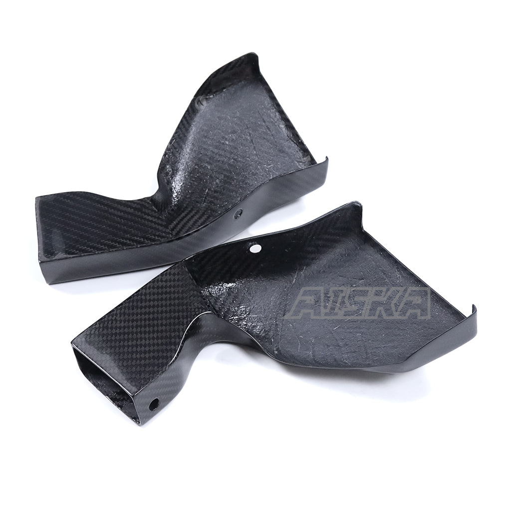 AISKA New 100% 3K Full Dry Carbon Fiber Motorcycle Brake Caliper Cooler Air Duct for Ducati Panigale V4 V4S 2018-2025