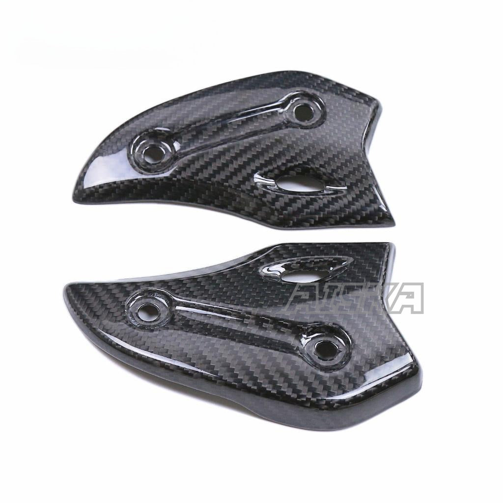 AISKA 3K Dry Carbon Fiber Motorcycle Accessories Rear Heel Guards Cowl for Suzuki hayabusa GSX1300R 2021- 2025