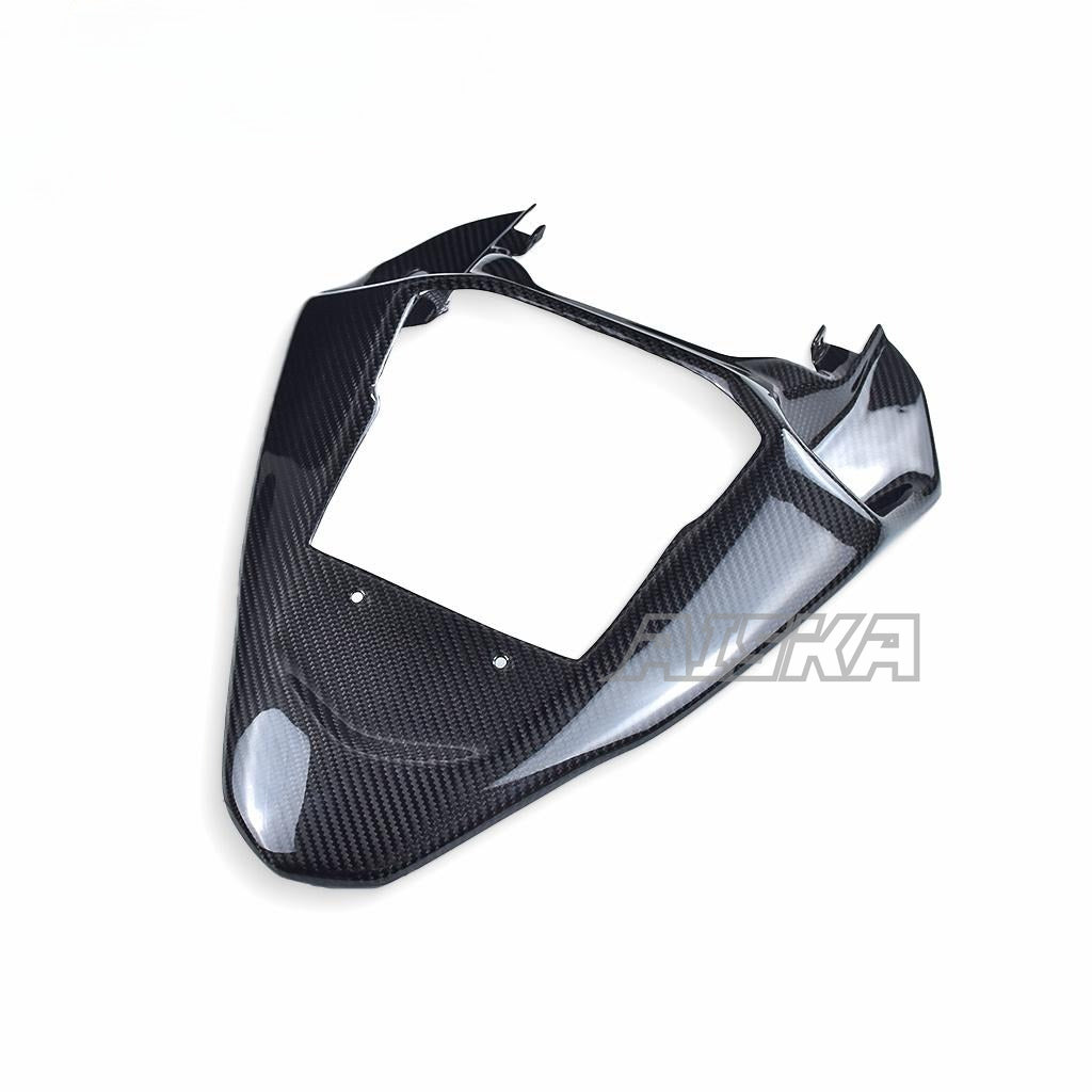 AISKA Motorcycle 3K Dry Carbon Fiber Tail Rear Seat Under Tray Cover Cowl Fairing for Honda CB650R CBR650R 2019+