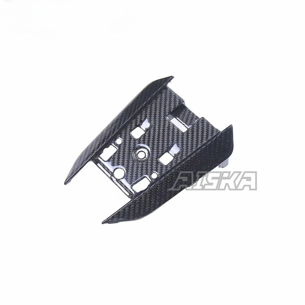 AISKA 3K Pure All Dry Carbon Fiber Motorcycle Body Accessories Tail Seat Cover Plate Tail Bottom Plate for Aprilia RSV4 Tuono V4 2021-2024