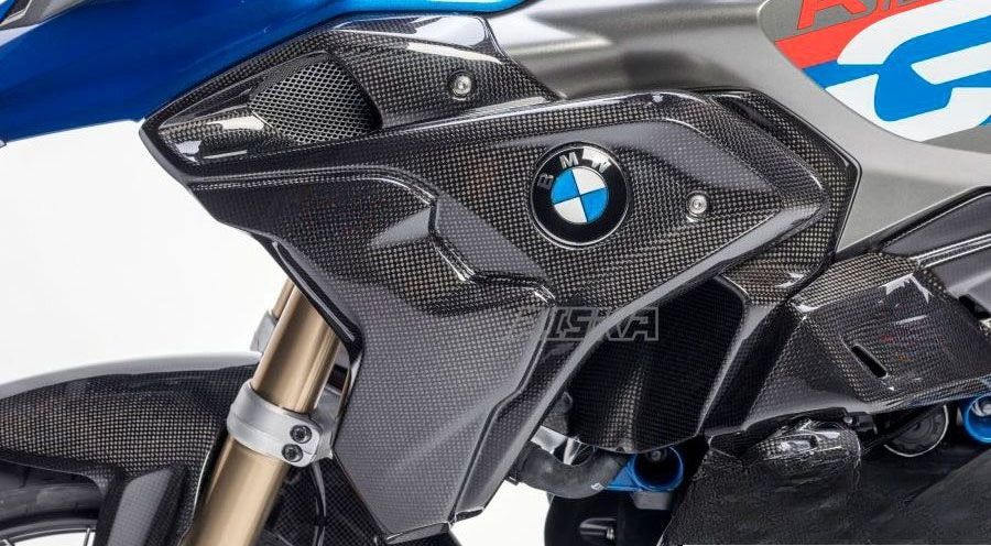 AISKA 100% 3K Full Dry Carbon Fiber Motorcycle Tank Lower Side Panels Fairing Kit for BMW R1200GS 2020+