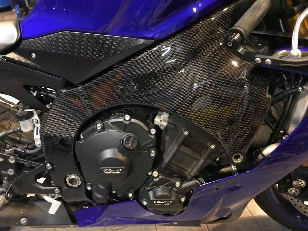 AISKA Dry Carbon Fiber Motorcycle Body System Fairings Kits Motorcycle Frame Covers for Yamaha MT10 FZ10 2022 2023 2024