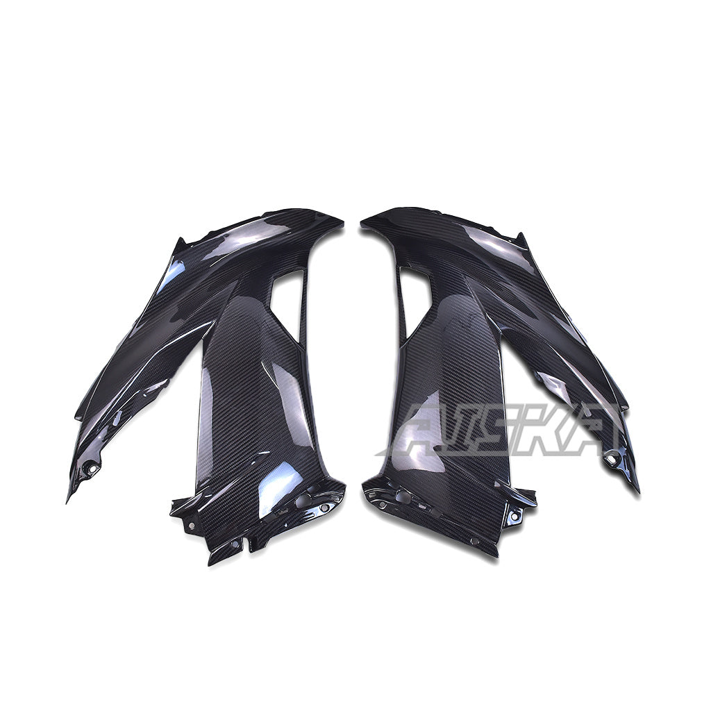 AISKA Kawasaki Ninja ZX-6R 2013-2018 Carbon Fiber Side Panel