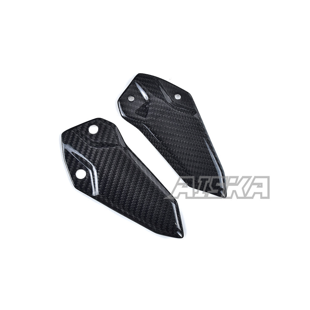 AISKA Kawasaki Ninja ZX-25R 2020-2024 Carbon Fiber Heel Guards