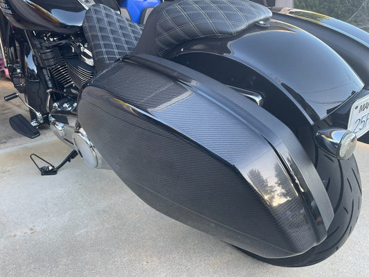 AISKA Harley Davidson Softail Low Rider S ST 2022 -2025 Carbon Fiber Bags