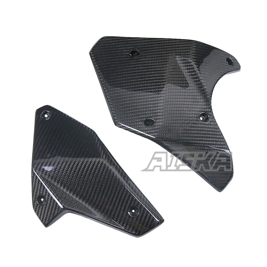 AISKA Kawasaki Ninja H2 H2R 2015-2024 Carbon Fiber Engine Lower Cover