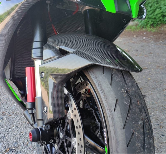 AISKA Kawasaki Ninja ZX10R ZX-10R 2016-2024 Carbon Fiber Front Fender