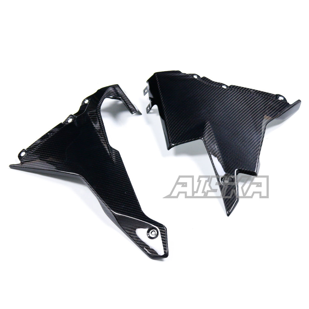 AISKA Triumph Daytona 660 2024+ Carbon Fiber Belly Pan