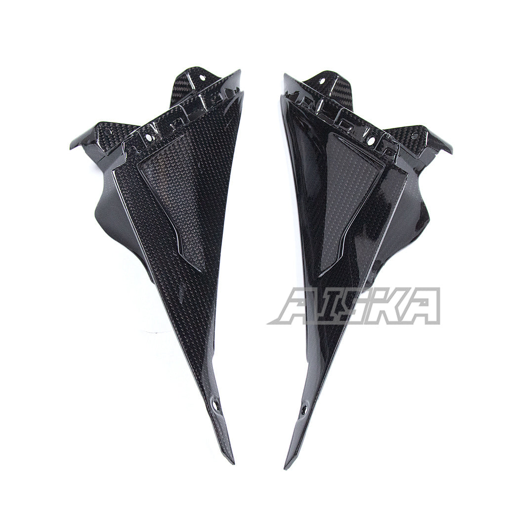 AISKA Kawasaki Ninja ZX-6R 2024+ Carbon Fiber Inner Side Panels