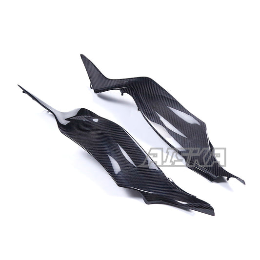 AISKA Kawasaki Ninja ZX-6R 2024+ Carbon Fiber Tank Side Panels
