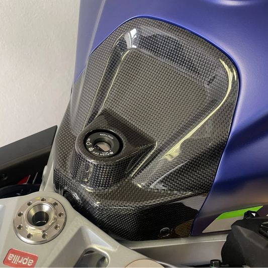 AISKA Aprilia RS660 2021-2025 Carbon Fiber Key Lock Cover
