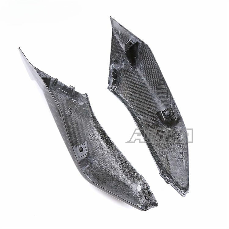 AISKA 100% 3K Dry Carbon Fiber Motorcycle Fairing Tail Rear Seat Side Panels Cover Cowling for BMW R1250RS R 1250 RS 2021-2023