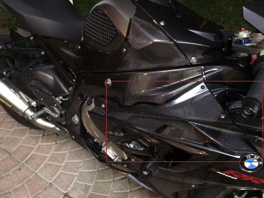 AISKA BMW S1000RR 2009-2014 Carbon Fiber Upper Side Fairing Cover
