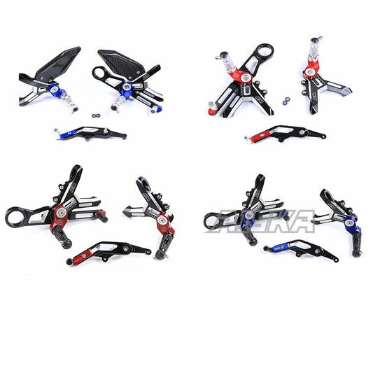 AISKA BMW S1000RR 2009-2025 CNC Carbon Fiber Adjustable Rearset