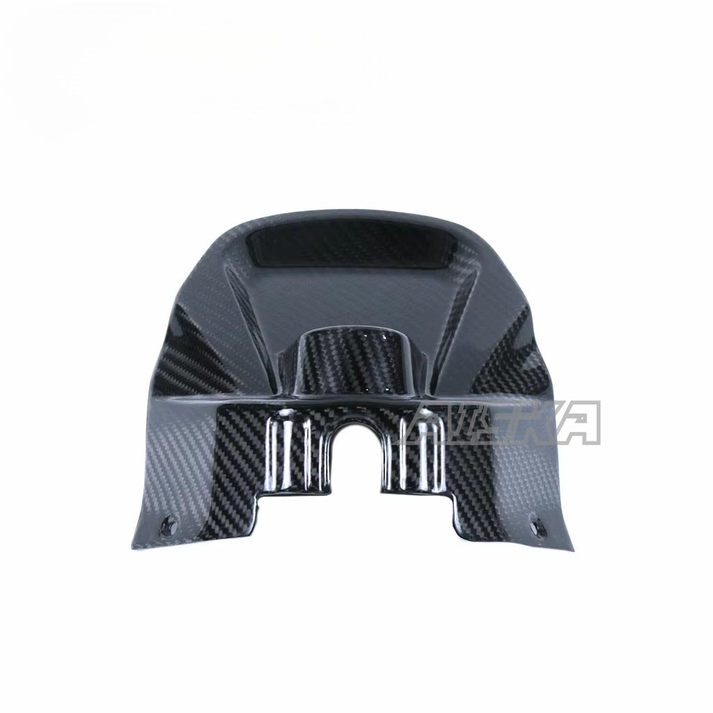 AISKA 3K Carbon Fiber Motorcycle Body Accessories Modified Lock Head Cover Key Lock Cover Decoration for Aprilia RS660  2021+