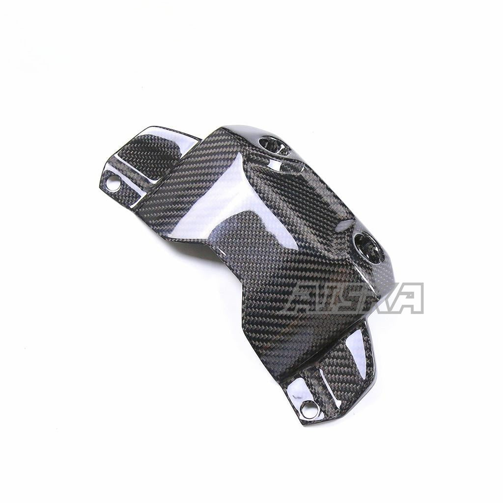 AISKA 100 3K Pure Carbon Fiber Motorcycle Front Fuel Gas Tank Cover for YAMAHA MT09 FZ09 2014-2020