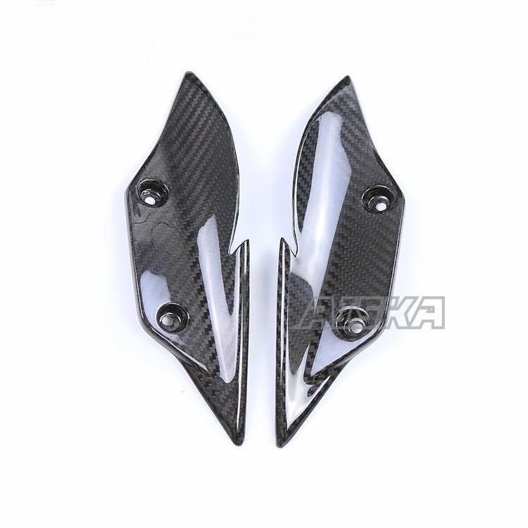 AISKA Twill Weave Full Carbon Fiber Fairing Motorcycle Front Headlight Side Panel for BMW S1000RR 2009-2018
