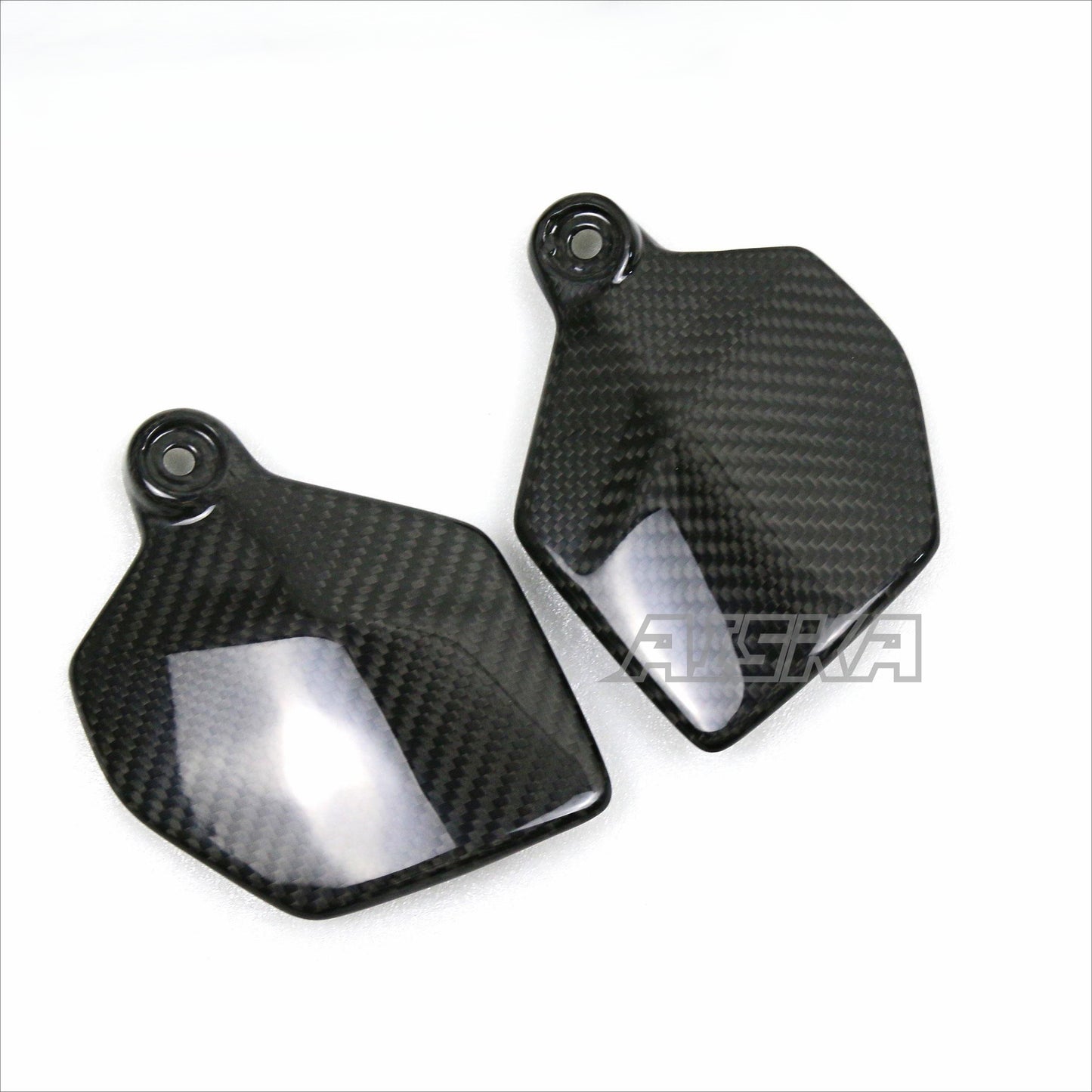 AISKA 100% 3K Full Dry Carbon Fiber Motorcycle Side Panels Upper Frame Cover Fairing Cowls for Honda CBR1000RR 2017-2024