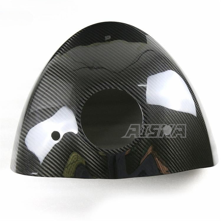 AISKA Twill Wave Dry Carbon Motorcycle ABS Injection Material Model Carbon Fiber Fuel Tank Cover for BMW S1000RR 2015-2018