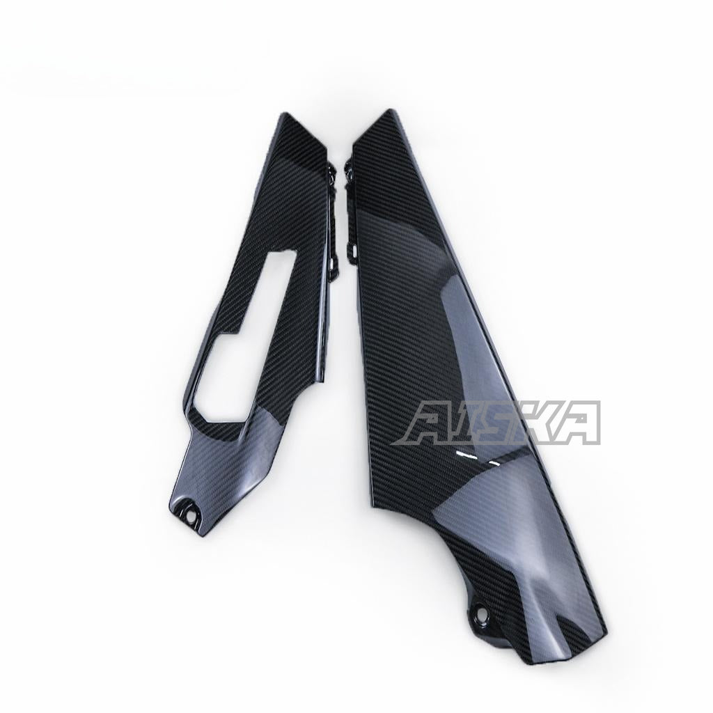 AISKA 100% 3K Dry Carbon Fiber Motorcycle  Accessories Lower Belly Pan Cover Fairing for Suzuki GSXR1000 2017+