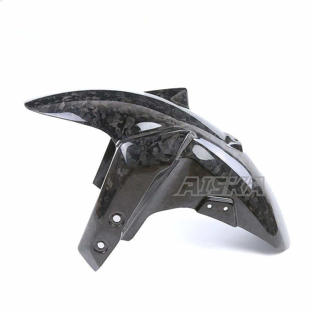 AISKA MT 09 Motorcycle Carbon Fiber Front Hugger Splash Mud Guard Fender for Yamaha MT09 FZ09 2014-2020