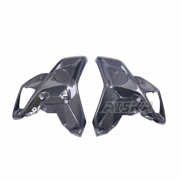 AISKA 100% 3K Full Dry Carbon Fiber Motorcycle Tank Lower Side Panels Fairing Kit for BMW R1200GS 2020+