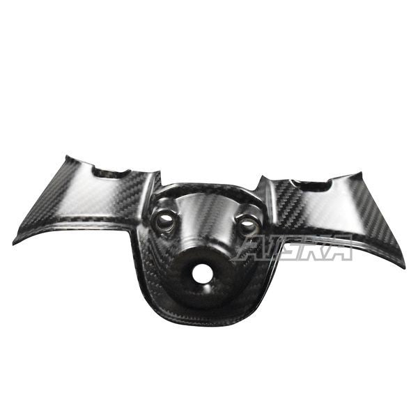 Motorcycle Modification 3K Carbon Fiber Ignition Switch Key Cover Protector for Ducati Panigale  V4, V4S, V4R 2018-2024